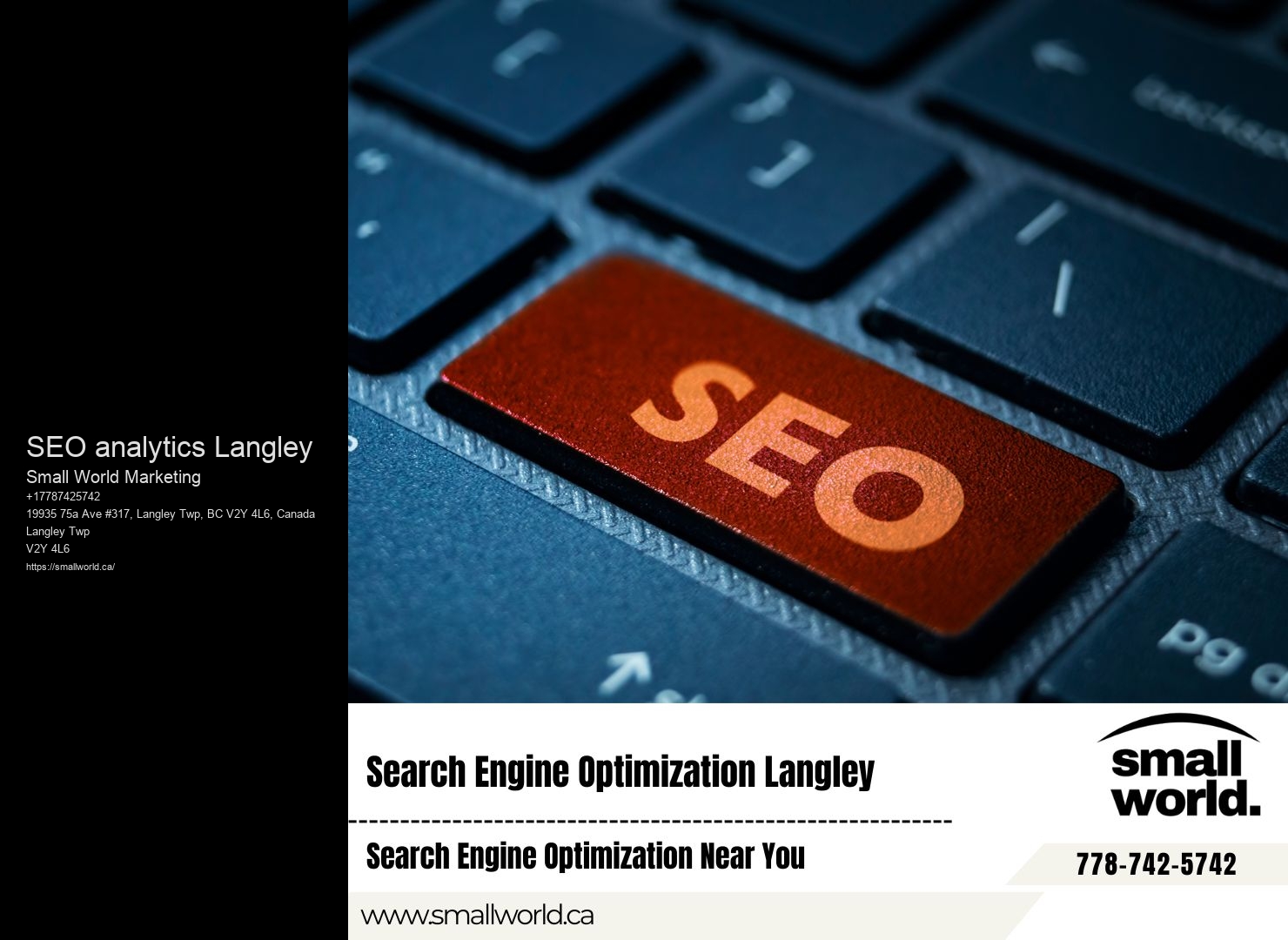SEO ranking services SEO analytics Langley